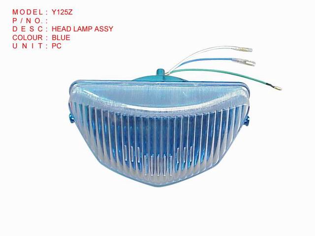 HEAD LAMP ASSY,BLUE_Y125Z