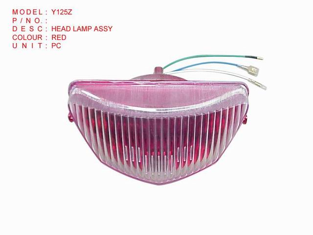 HEAD LAMP ASSY,RED_Y125Z