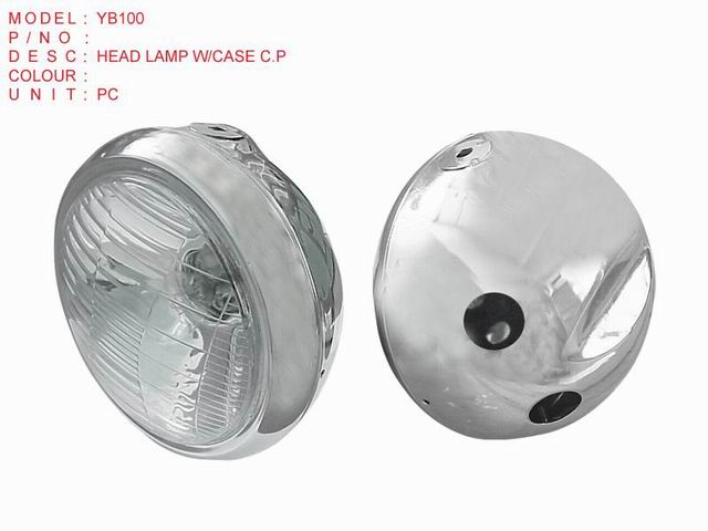 HEAD LAMP W'CASE C.P_YB100