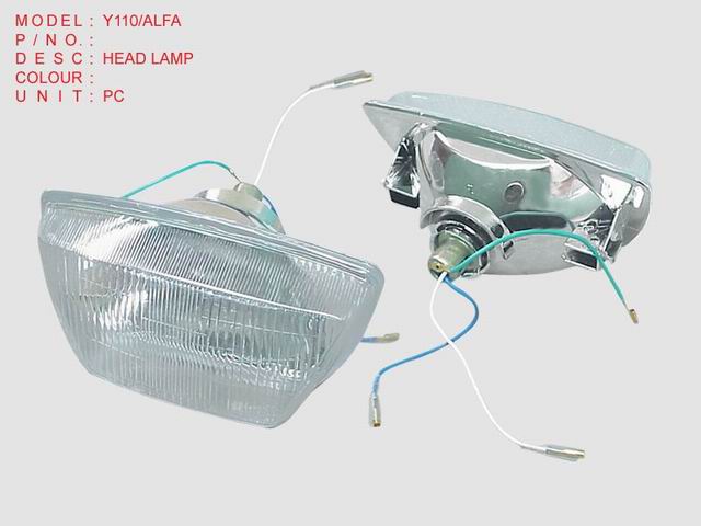 HEAD LAMP_ Y110'ALFA