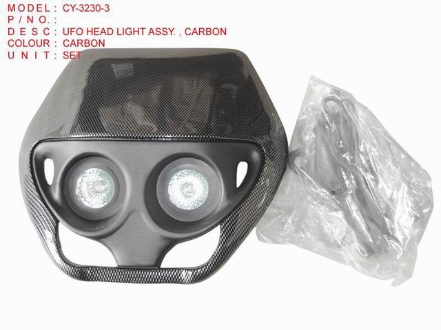 CY-3230-3_ UFO HEAD LIGHT ASSY. , CARBON