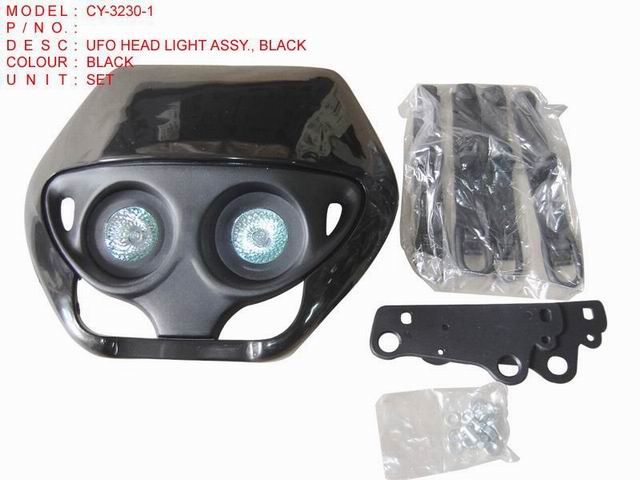 CY-3230-1_ UFO HEAD LIGHT ASSY., BLACK
