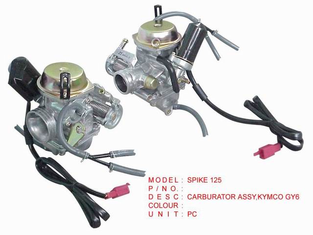 CARBURETOR ASSY KYMCO GY6_SPIKE 125