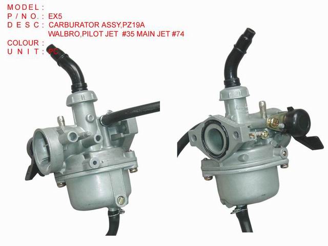 EX5 CARBURATOR ASSY,PZ19A