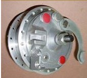 FRONT HUB ASSY W/BRAKE SHOE PGT 154 