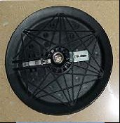 PULLEY (PLASTIC) BLACK PGT 