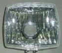 HEAD LAMP LENS PGT103 CRYSTAL 