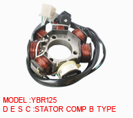 YBR125 STATOR COMP B TYPE